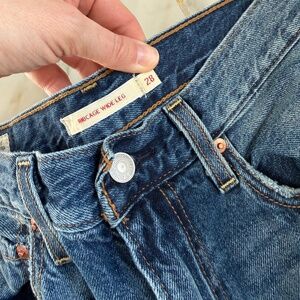 Levis Jeans-Ribcage Wide Leg
